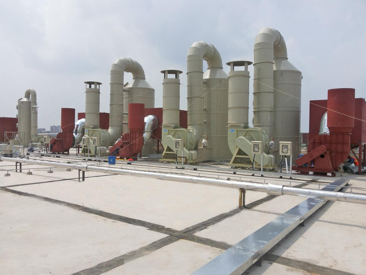 环保废气乐竞入口工程