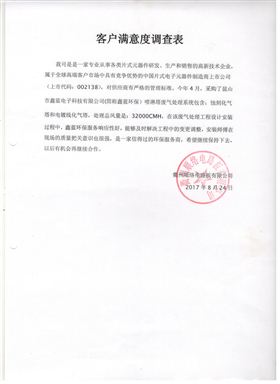 化工废气乐竞入口