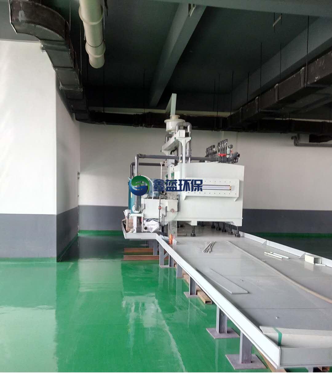 使用乐竞lejing(中国)工业布袋除尘器后的车间