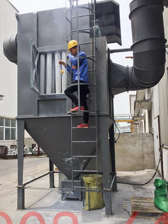 上海塑胶原料废气乐竞入口案例